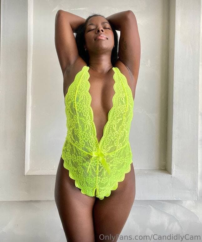 Sexy ebony Celebrity Camille Winbush