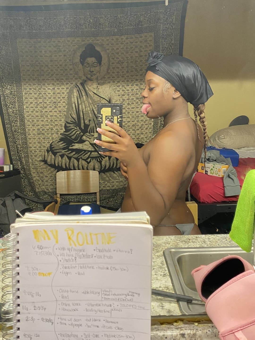 Young nasty black slut