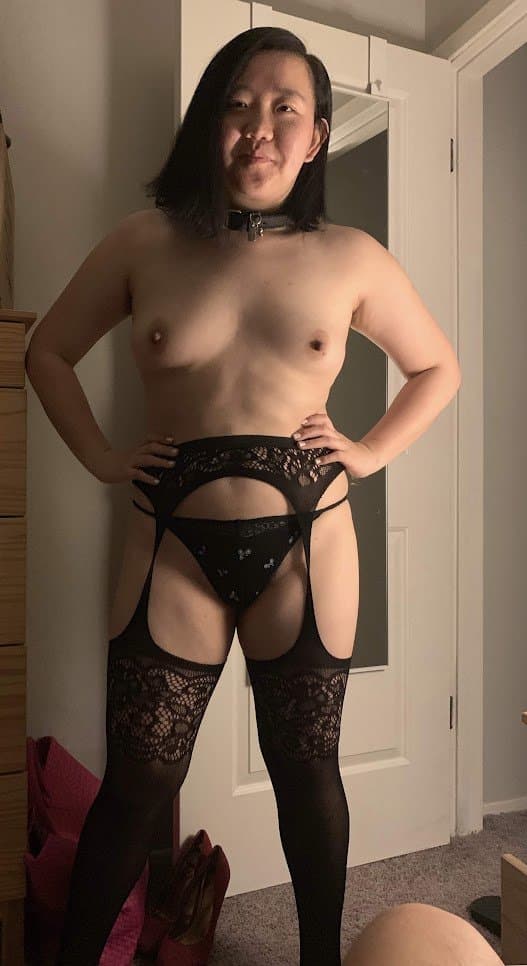 Click to view full size Asian MILF Whore Kiara ready to breed