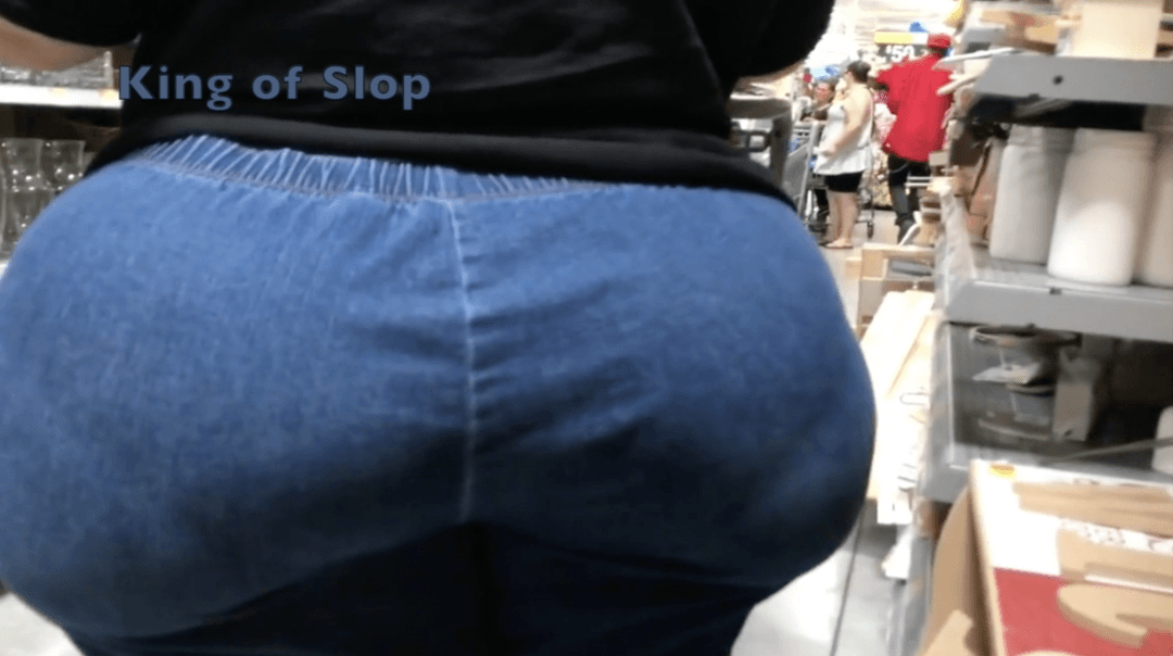 Dry Hump My Big Sloppy SSBBW Ass In Public