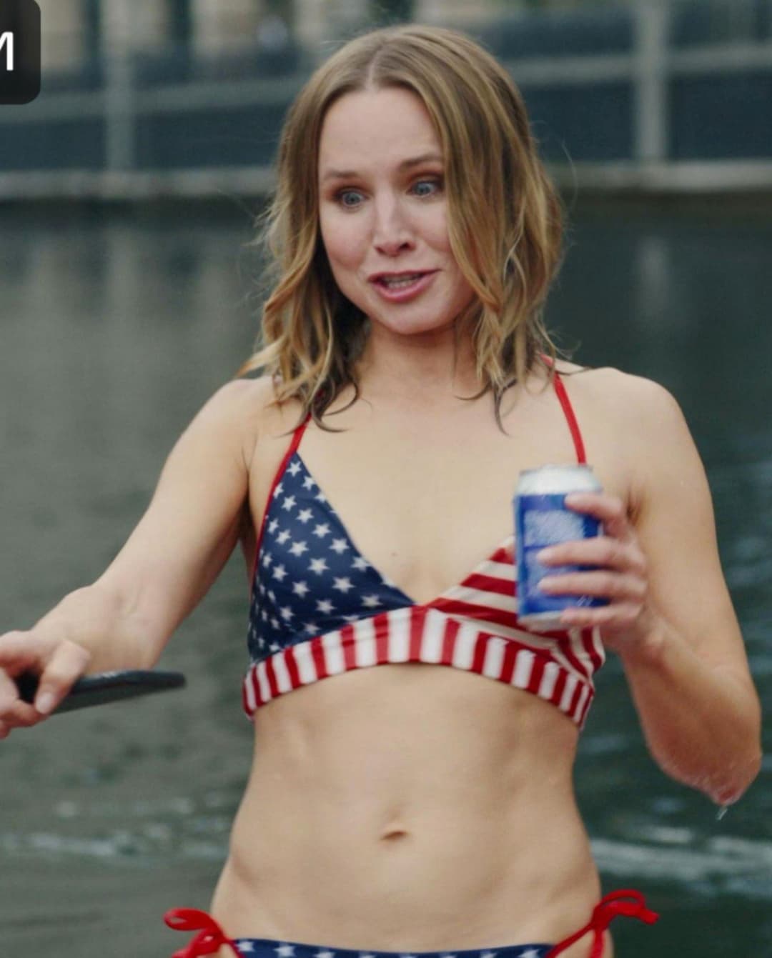 Kristen Bell - Fit, petite, tiny tittied MILF