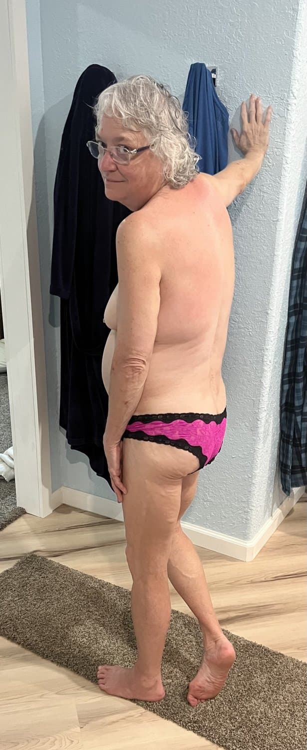 Granny D in panties!