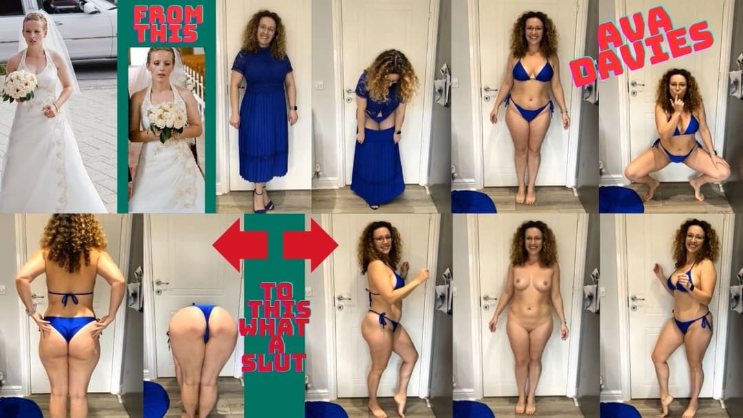 Full exposure mix of web slit Ava Davies and some fun ones thrown in