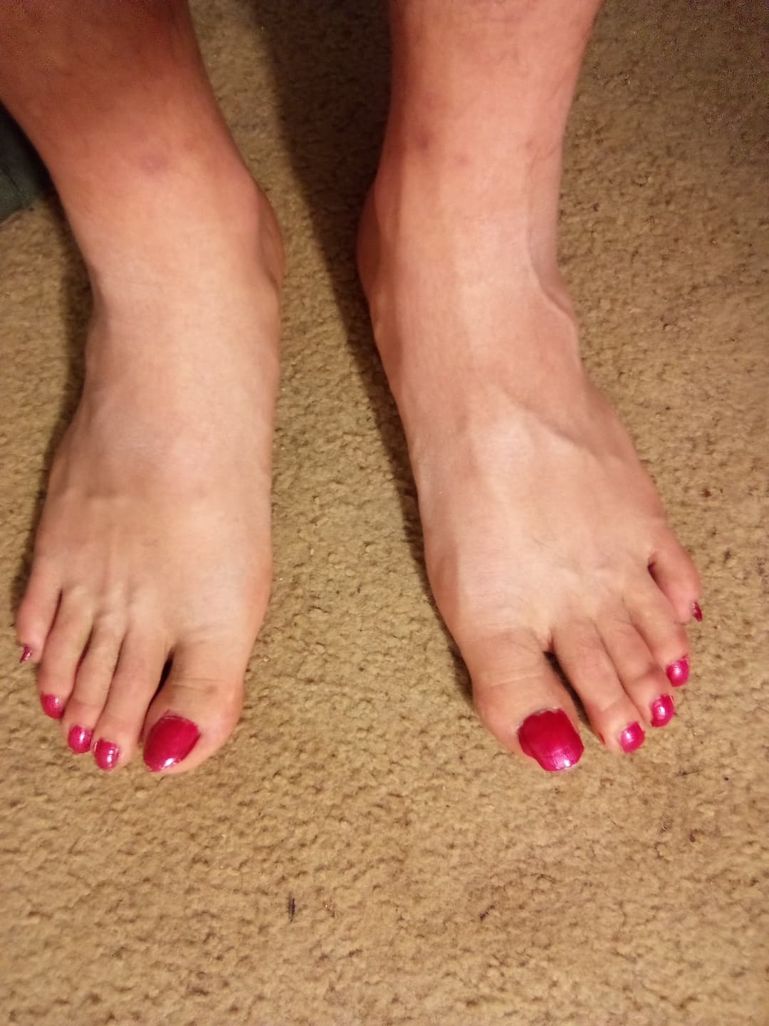 Painted my nails last night.