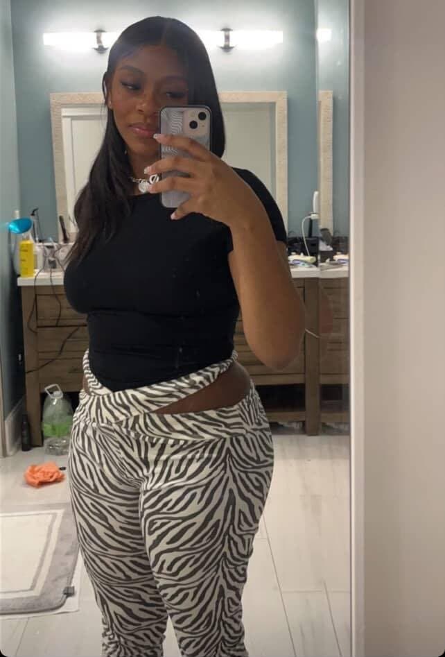 Sexy busty ebony slut Jae