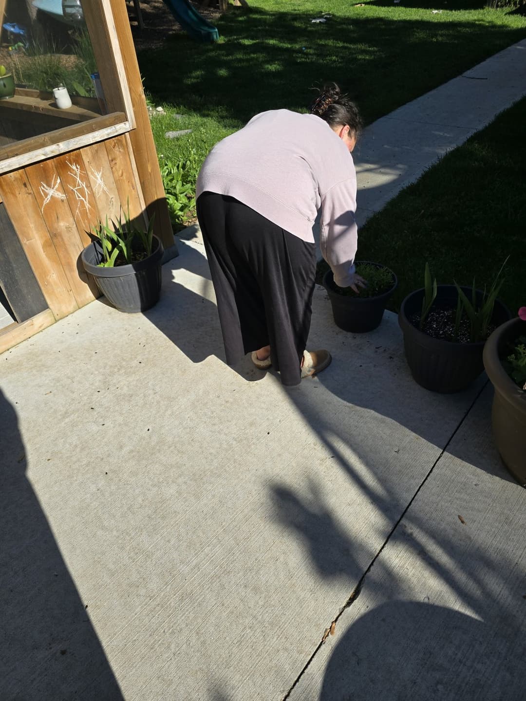 Creepshots of my mom working hard