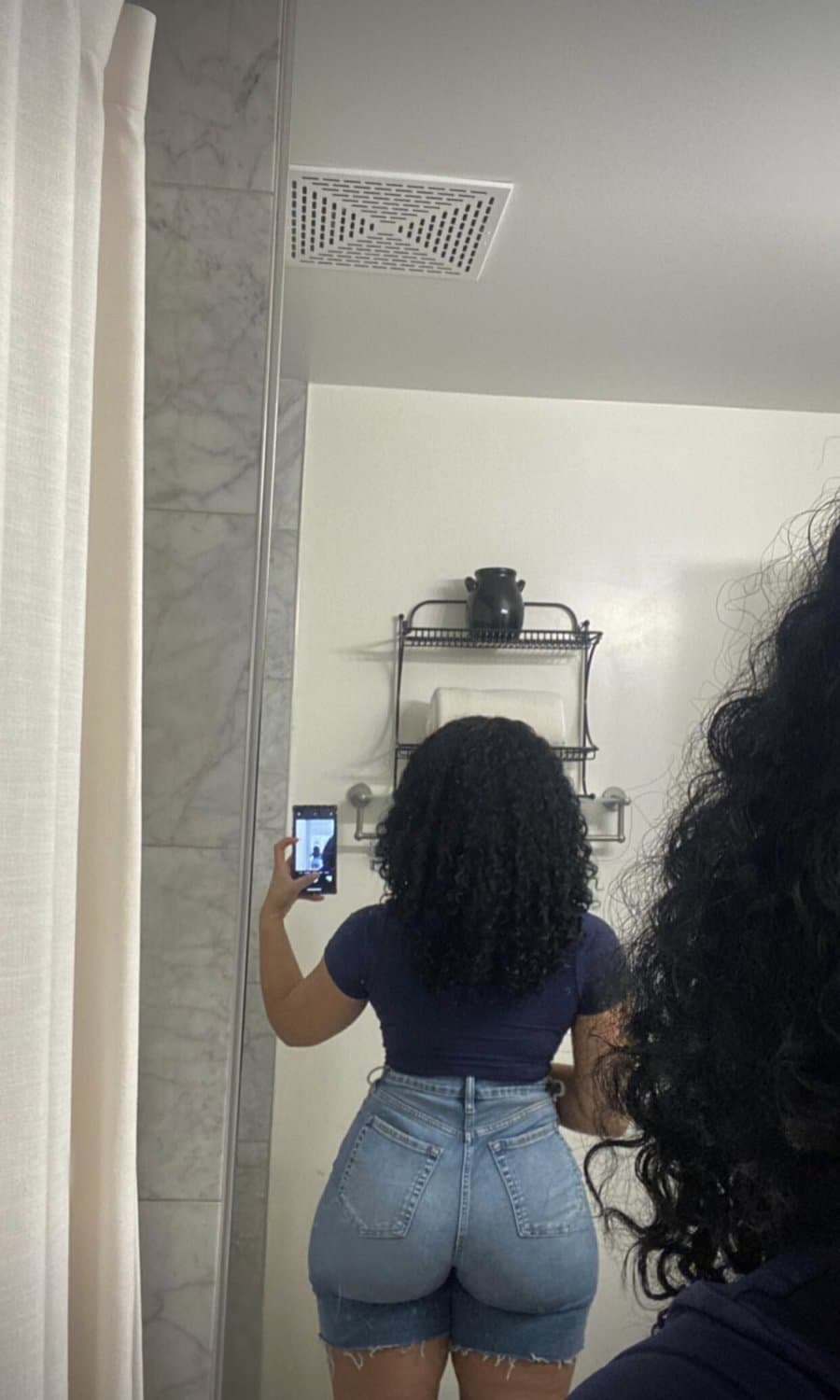 Big titty redbone with a nice shaped ass