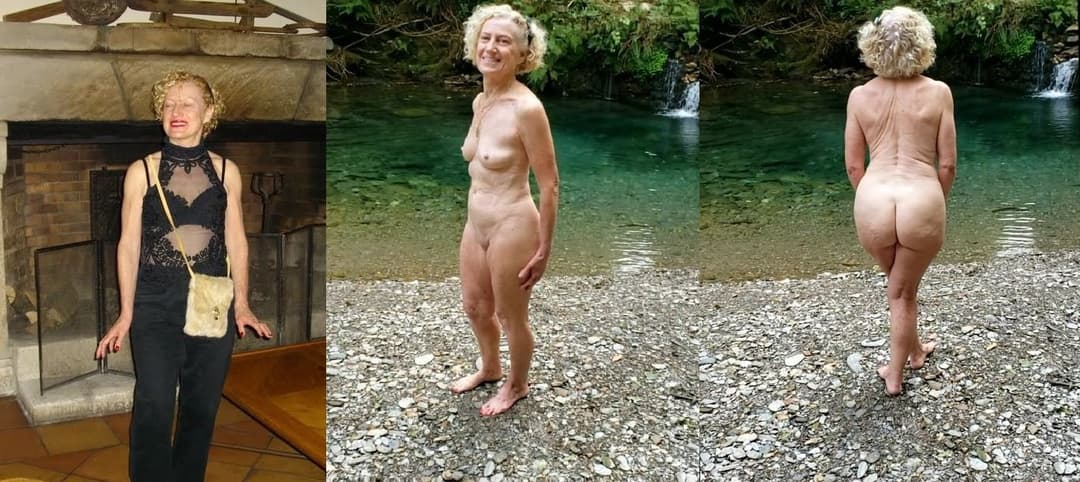 Nurse Solange dressed indoor undressed ooutdoor (2)