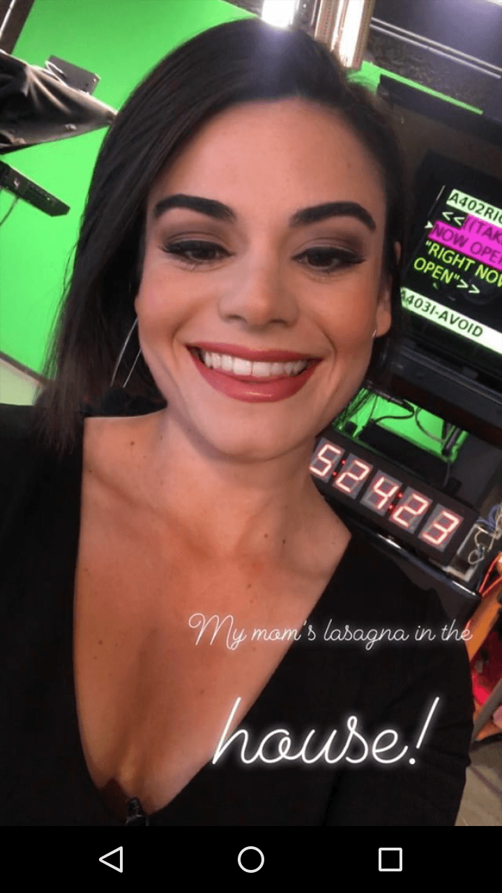 News anchor Camilla Rambaldi