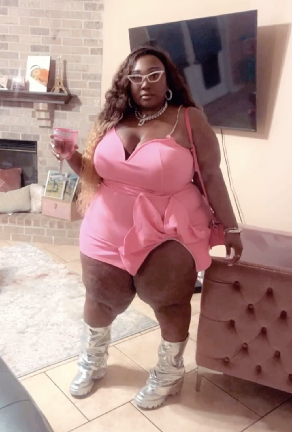 Heavy booty Bbw goon meat