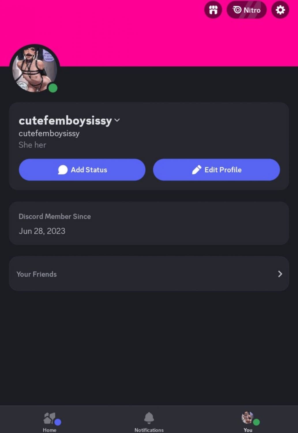 Sexy femboy will cam for anyone (discord: cutefemboysissy)