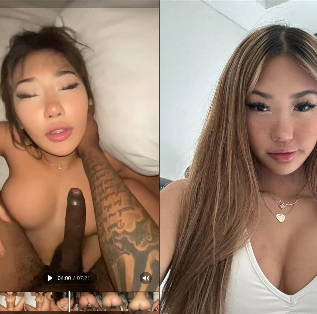 Asian baddie cheats on boyfriend with BBC