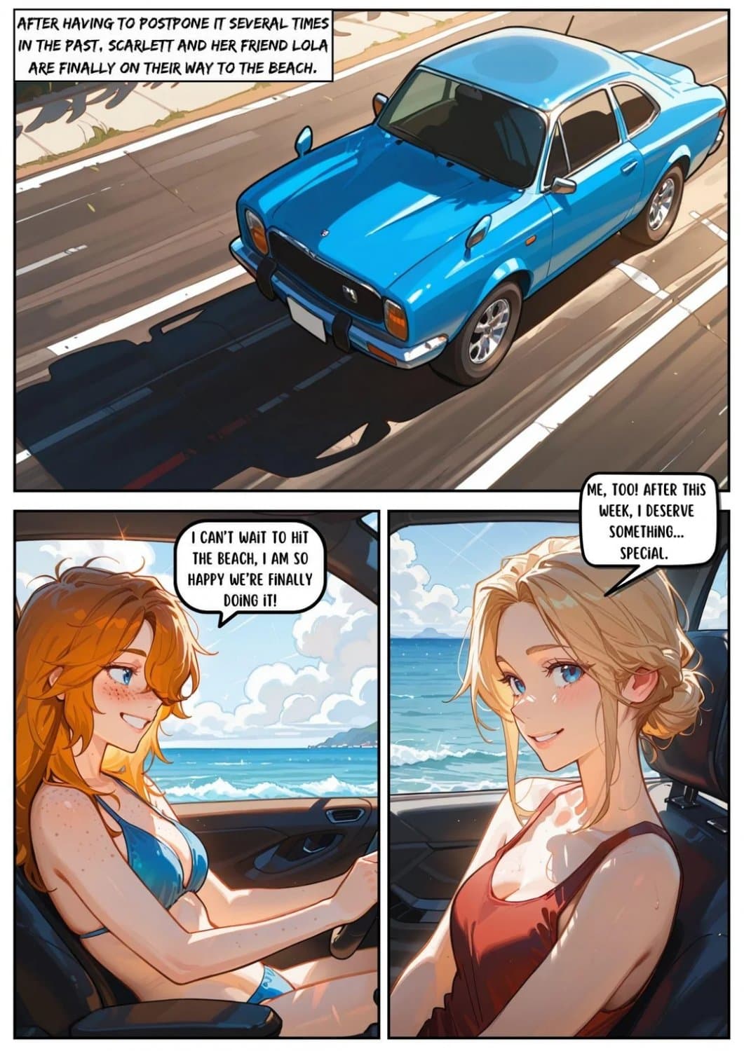 Scarlett Blaze - Vol. 4 "Beachside Temptations"