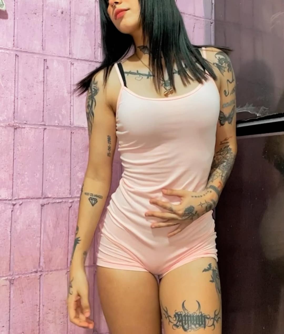 Flaquita tatuada