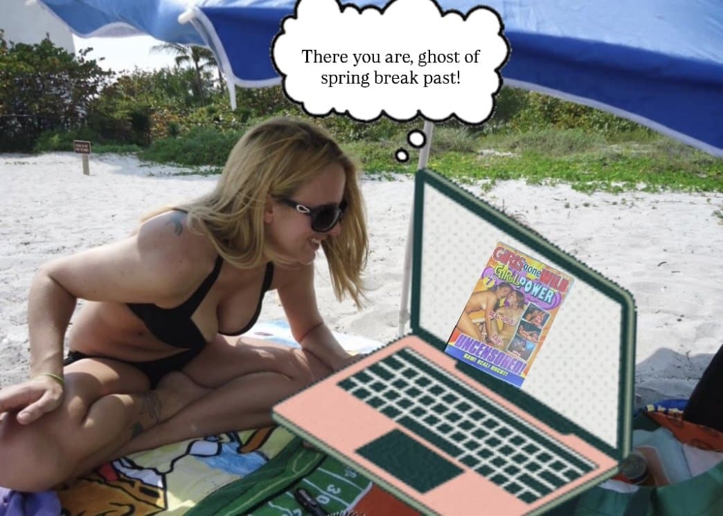 Let’s stroll down spring break past to when Nicole and Christie got down & dirty for G G W