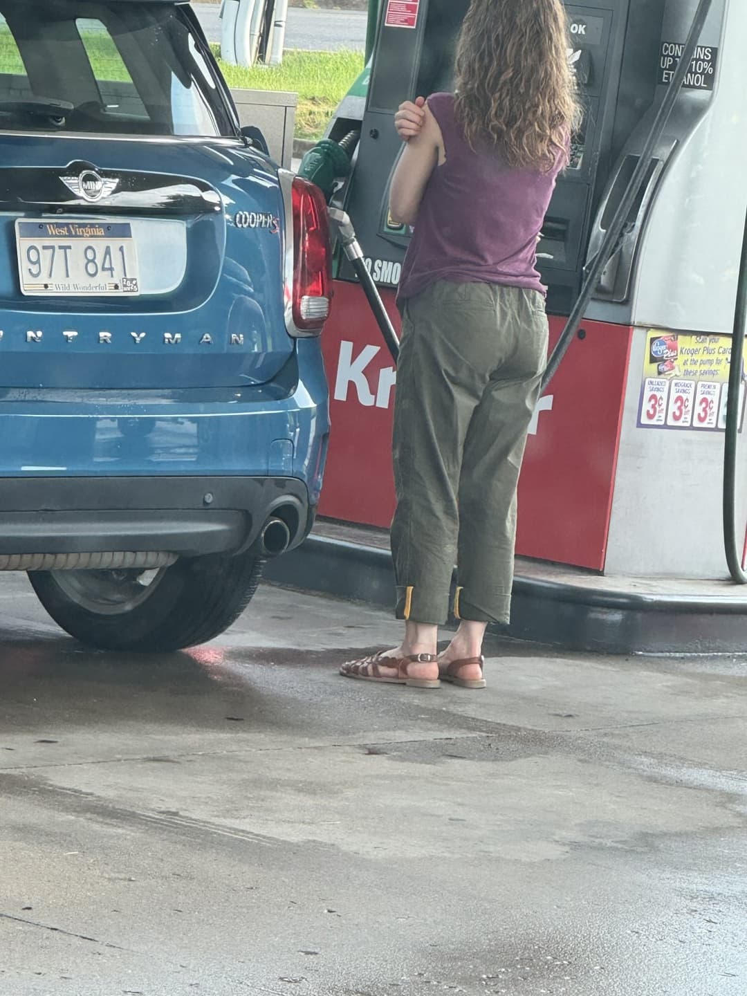 Random Person at Gas Station