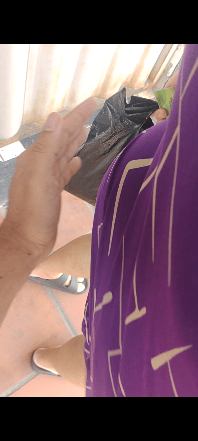 Encoxada, tapa no bundão