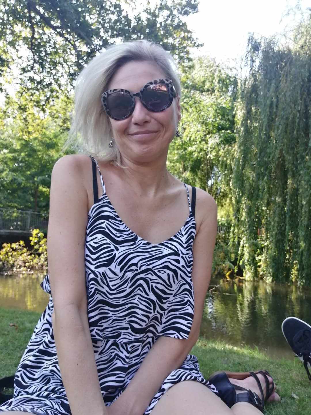 Pics of my wife naked and dressed from naked bike ride