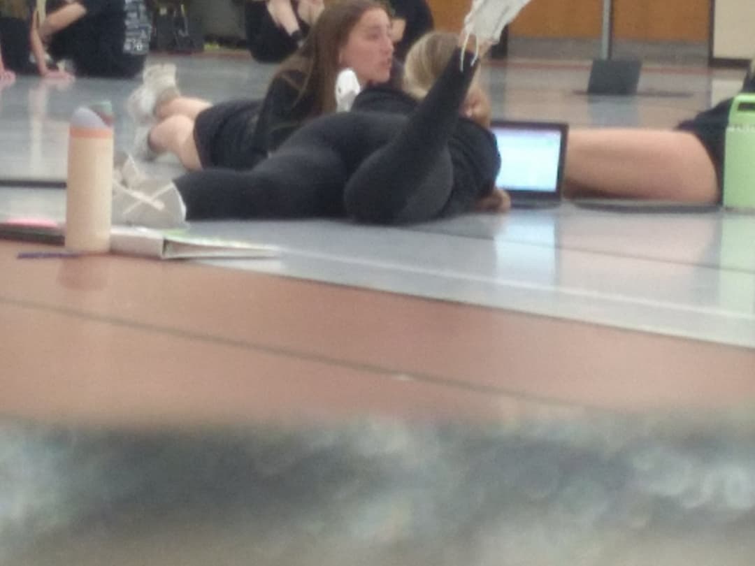 18 yr old Phoebe caught me taking creepshots of her cute ass