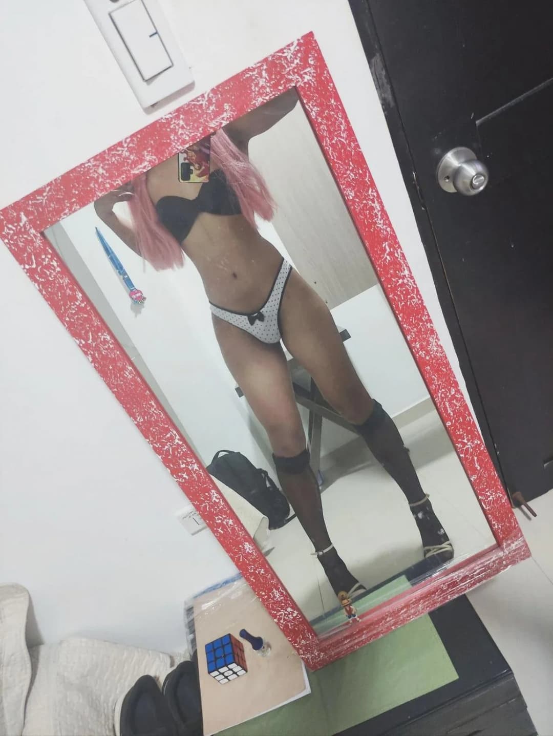 Latina femboy crossdresser