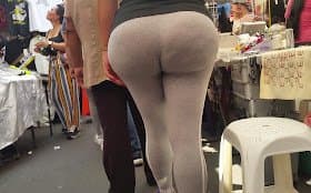 Tremendo culote de señora que convencí en el tianguis me sorprende cabalgando  sabroso mi verga