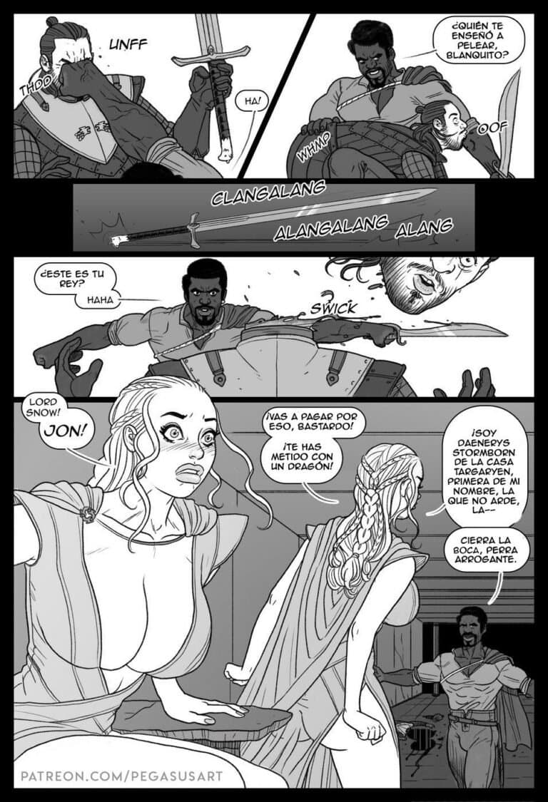 [comic] game of thrones blacked