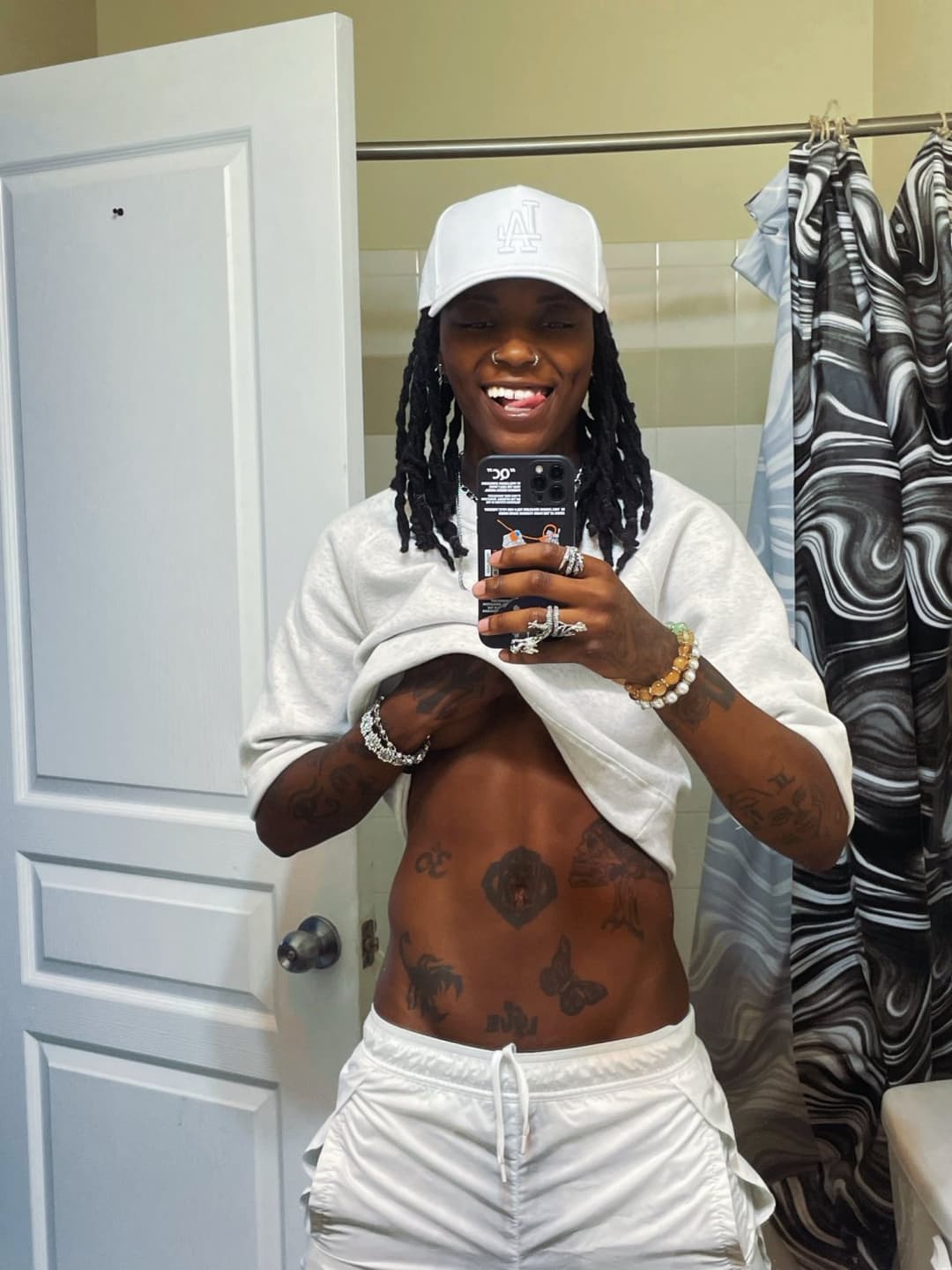 Black dyke stud ebony tomboy Tajee.