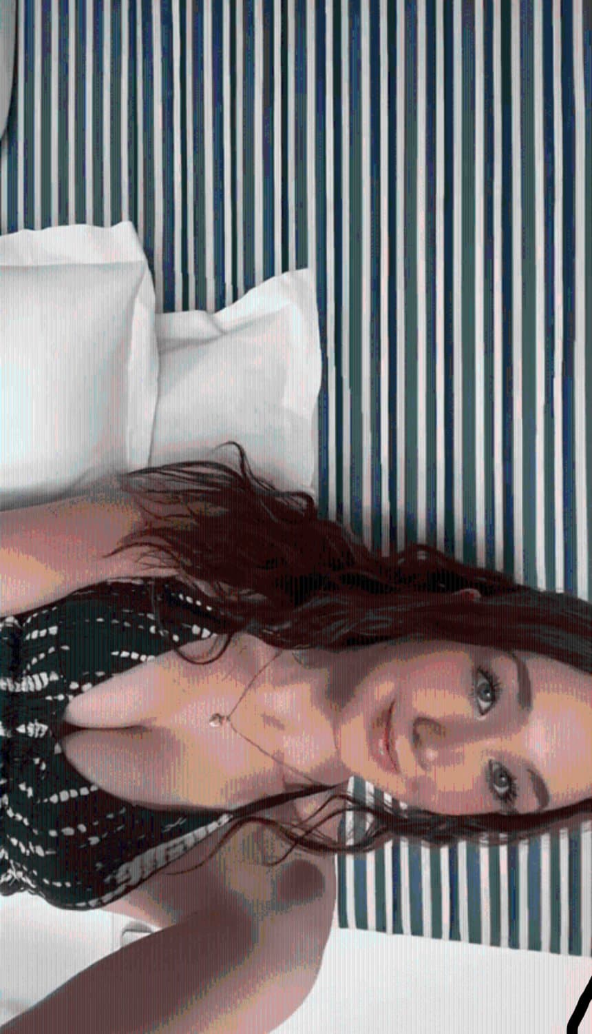 He shared his swedish crush Juliana.