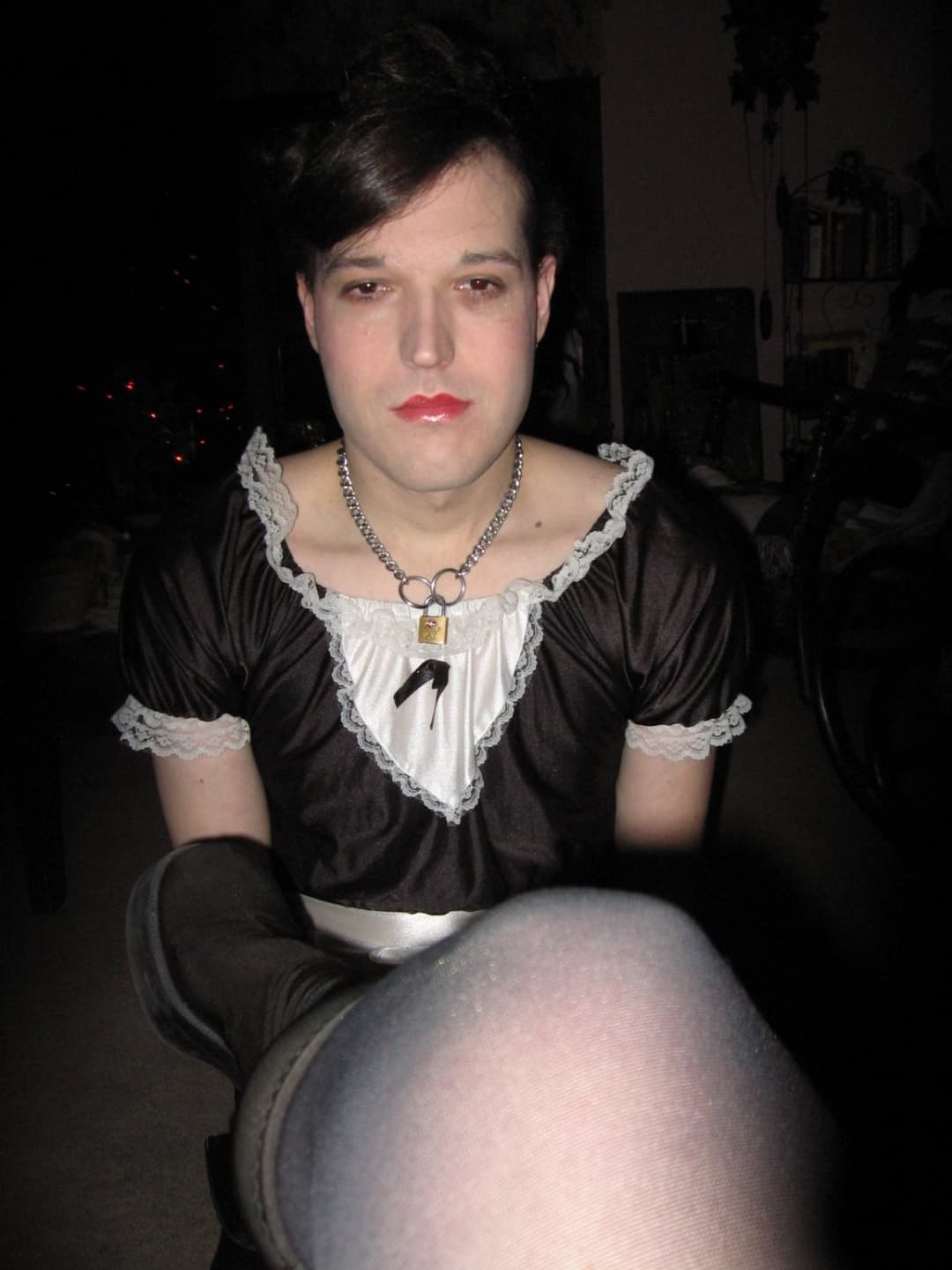 femdom gilf and her sissy xmas