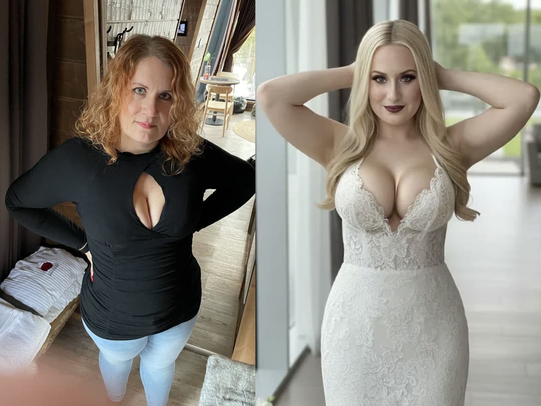 Bimbofication of Mrs. K