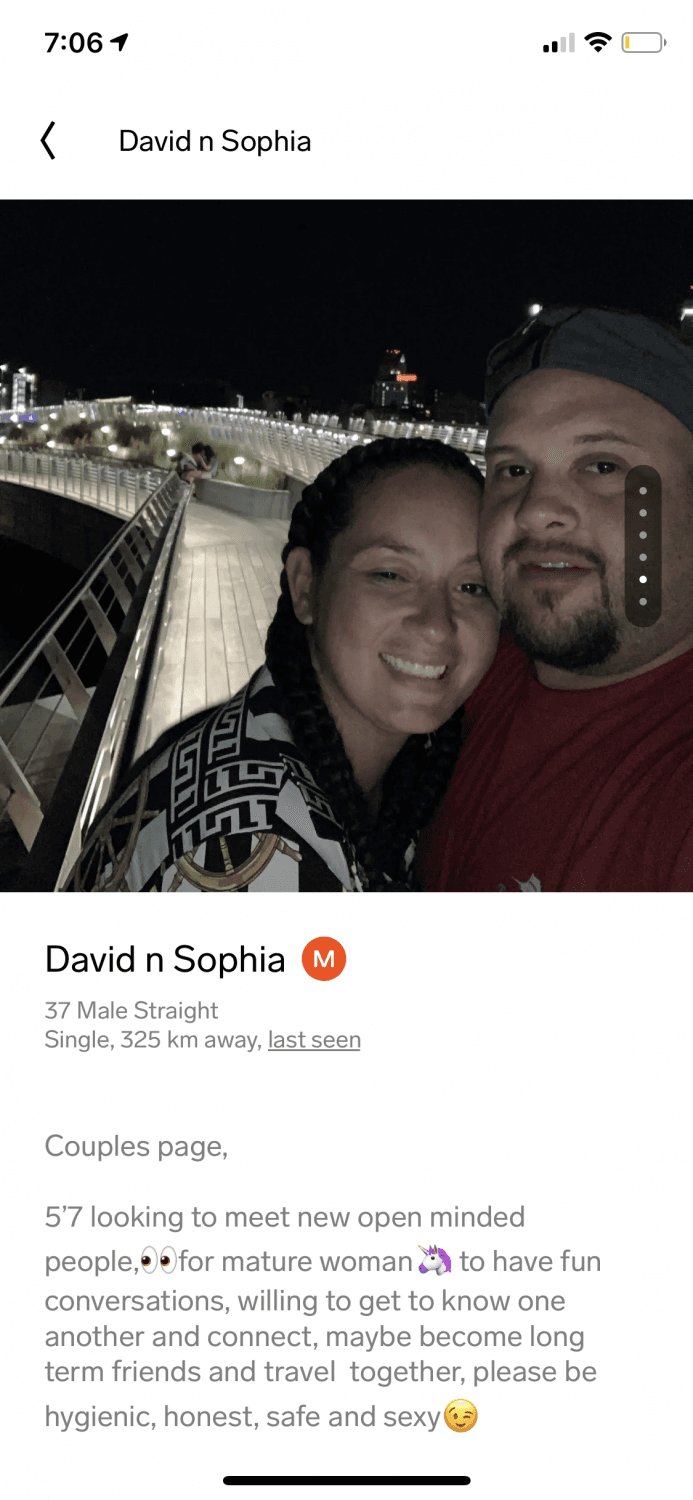 David & Sophia (Sophia gets mad at him for being too rough)