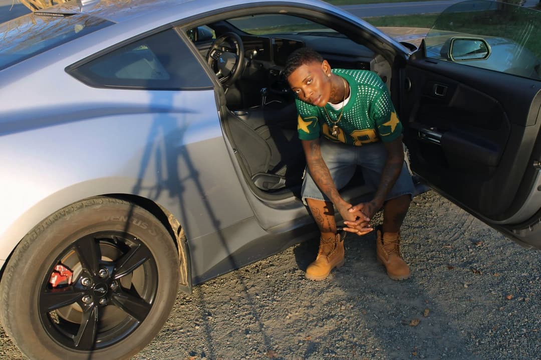 Short hair Black dyke stud ebony tomboy Taj P5