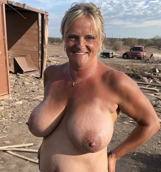 Mrs. Joanne Tanner a Real Public Schoolteacher with Big Tits Surviving the Apocalypse.