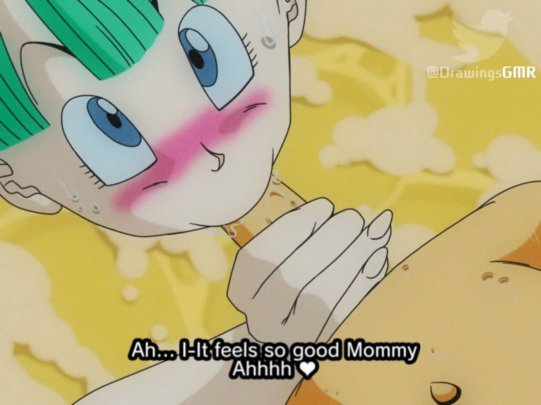 DBZ Hentai Comic Mother and Son Bath Stories
