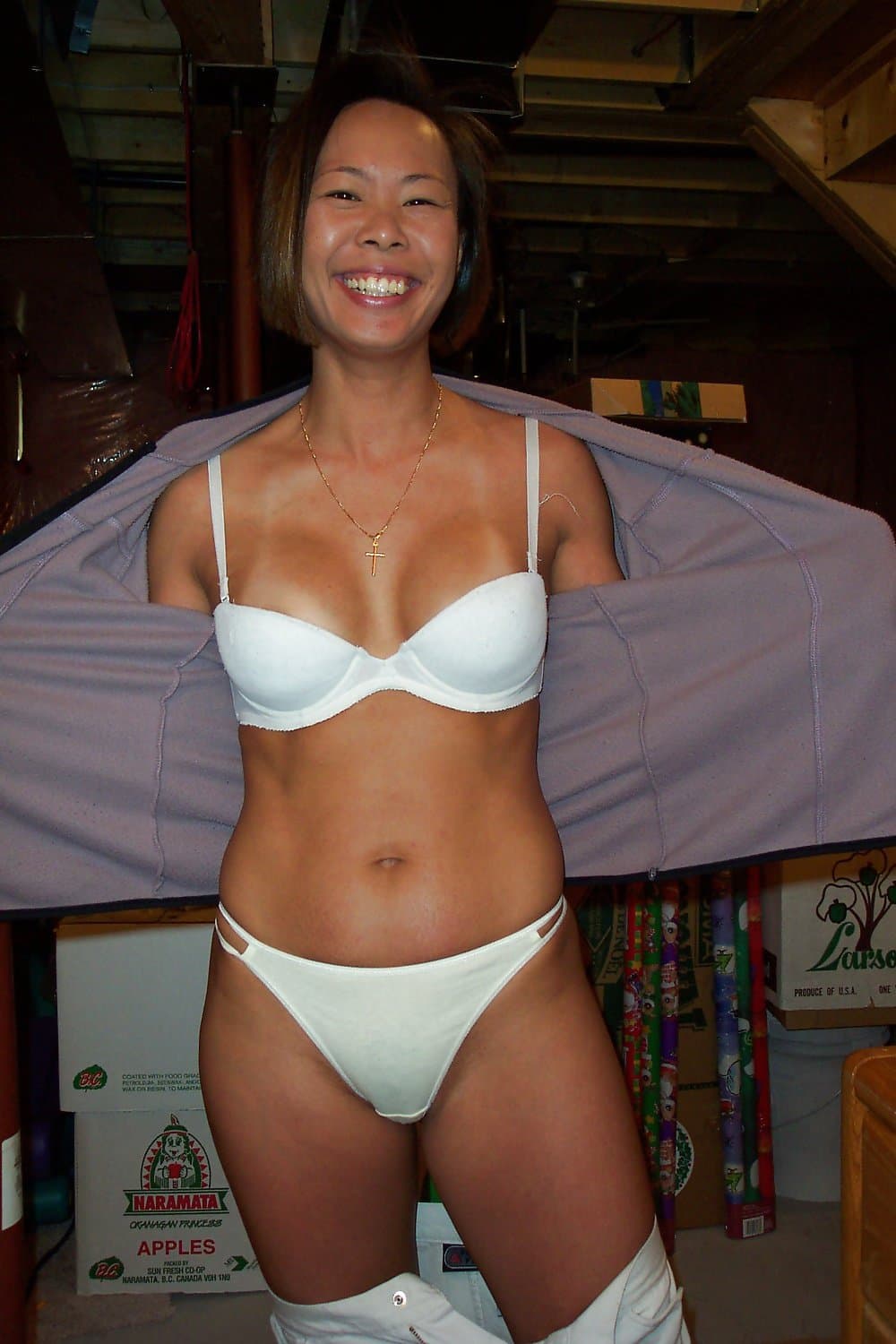 Asian wife, how many times have you jerked off to her?