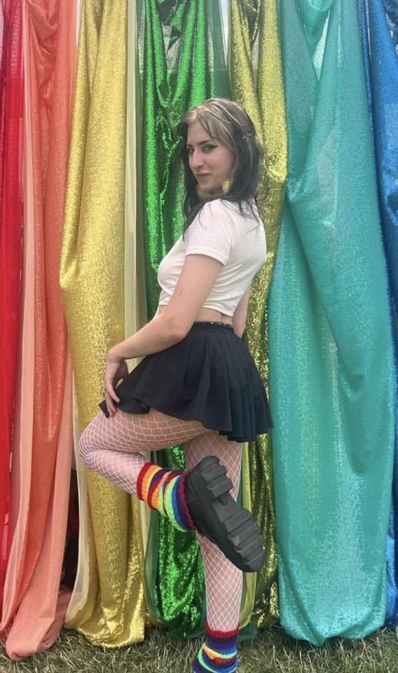 Goth/Emo Slut Aliece 21, Ohio and the slut that goons after her