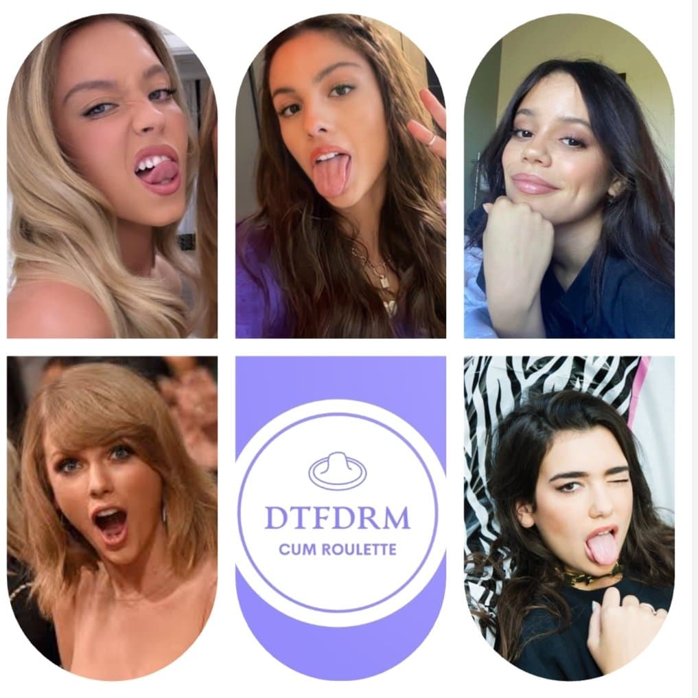 Dua Lipa, Sydney Sweeney, Olivia Rodrigo, Jenna Ortega, Taylor Swift Celebrity Cum Roulette JOI Trib