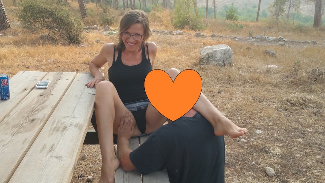 Irina Public and Outdoor Dogging Whore Wife 34