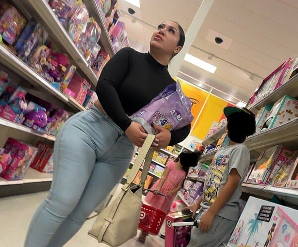 Click to view full size My Latina bitch spotted in public yet again I’m so pissed and turned on