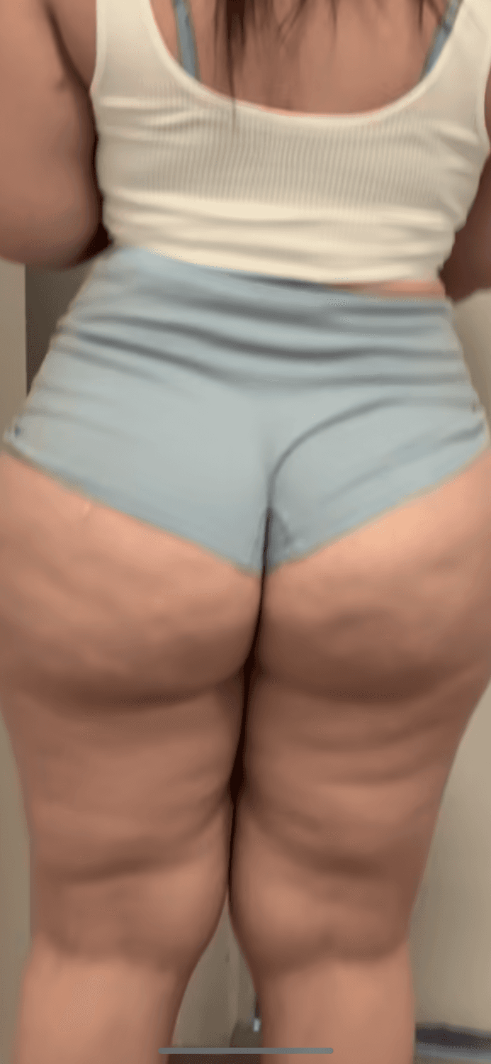 Fat asses- not obese asses