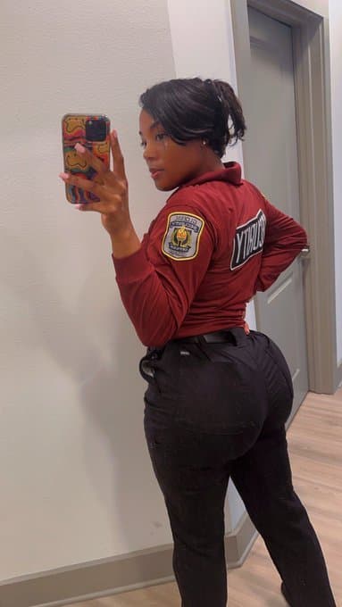 Thick Airport Security Guard