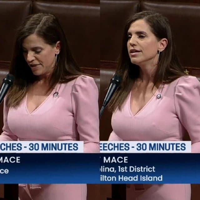 Nancy vs Nancy (Big Titty Conservative MILF vs Big Titty Liberal GILF)