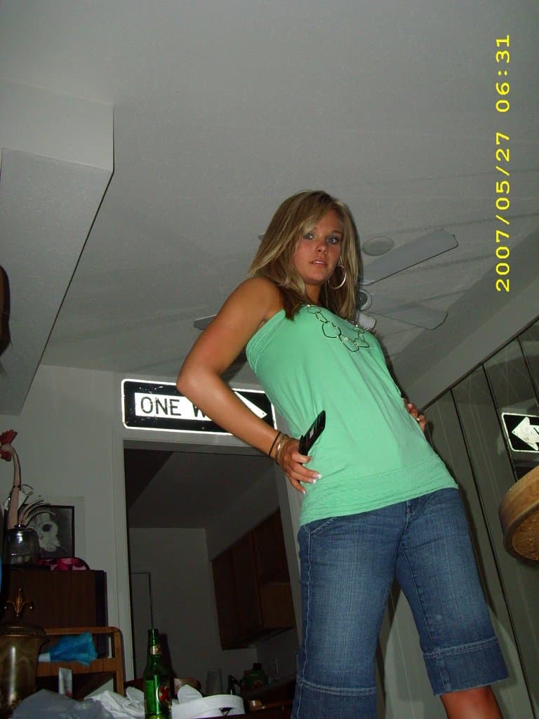 Sorority girls pre-game drink in the dorm room