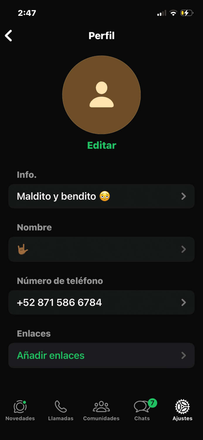 Manden mensaje para morbosear Ami hermana respondo rapido