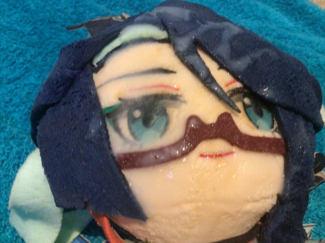 Cum on Xianyun Genshin doll, no clean