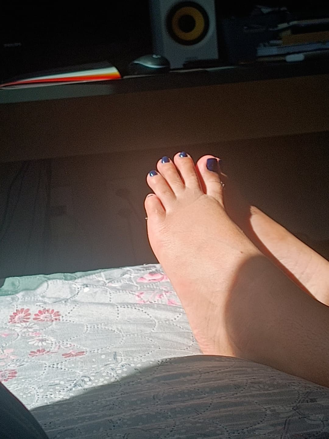 Candid feet I made of my roommate some time ago