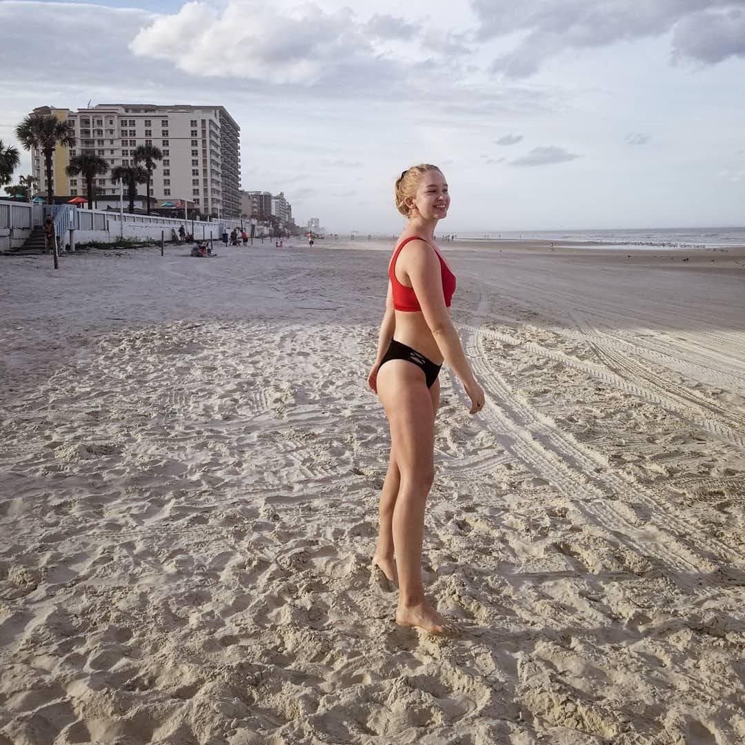 IRL pale blonde Lydia is an innocent dream