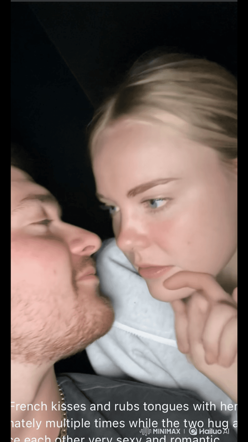 Barely legal 19 yo teen making out sexy as fuck kissing