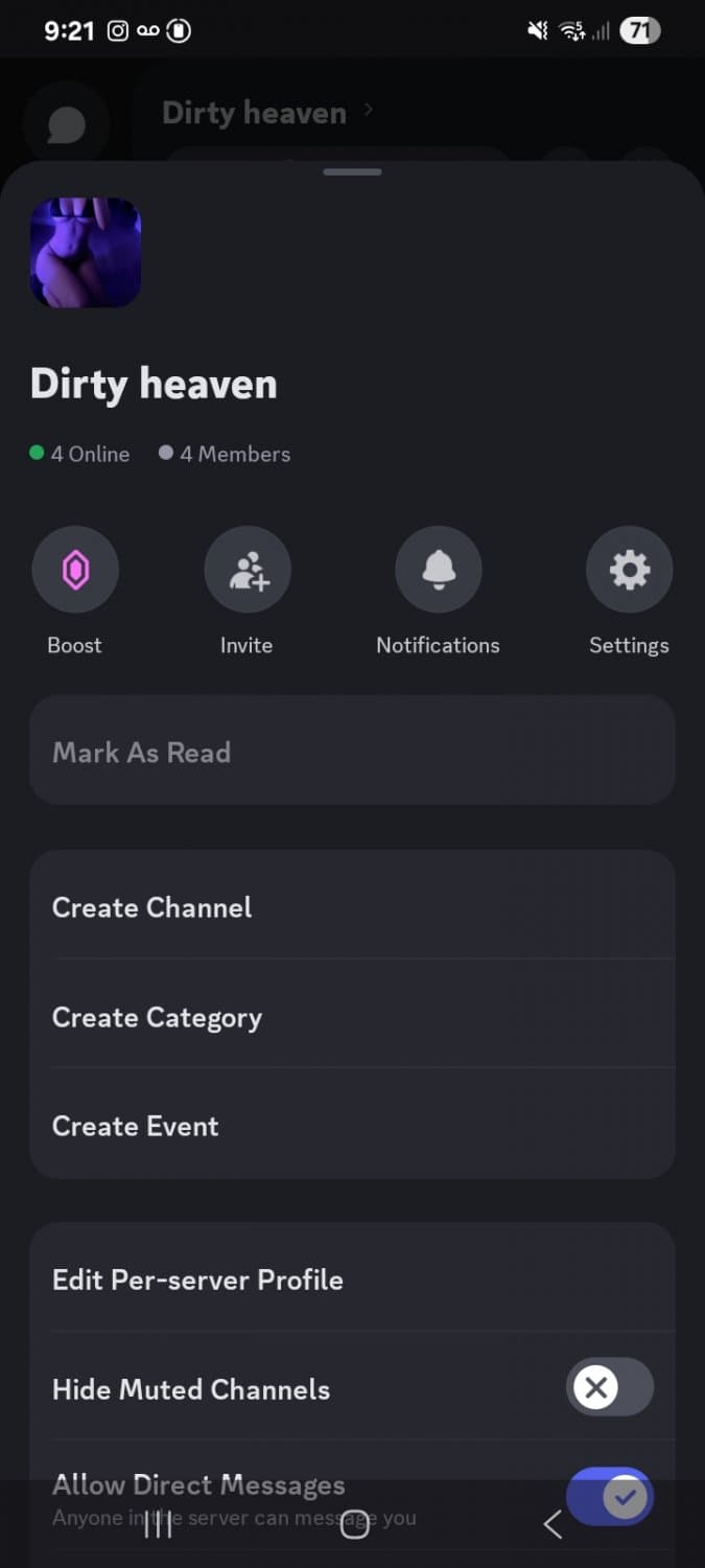 Join discord server for sexting, sex calls and nudes. Any e girls allowed. Join now.
