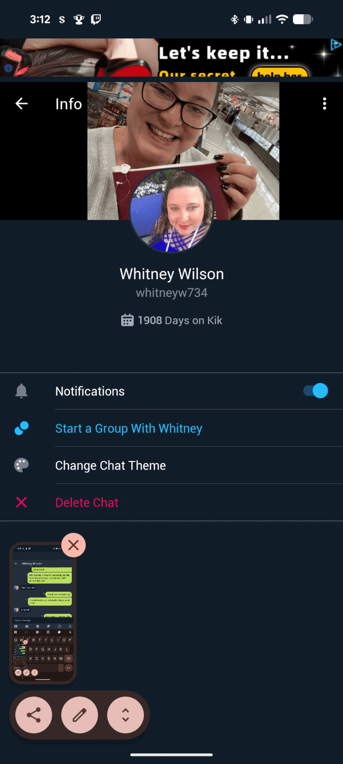 This bbw teacher slut whitney wilson go message this slut kik in the album